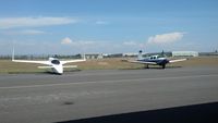 N5763Q @ KLHM - COZY JET AND MOONEY SUPER 21.  HIS AND HERS...... - by LISA DASMACCI