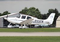 N124PM @ KOSH - Cirrus SR22