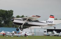 N714QZ @ KOSH - Cessna A185F - by Mark Pasqualino