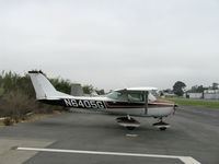 N6405G @ SZP - 1970 Cessna 150K, Continental O-200 100 Hp, on river ramp near wind tee. - by Doug Robertson