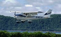 G-AZJV @ OBAN - Arriving Oban Airport - by A.M.Tickner