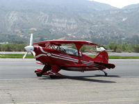 N49BR @ SZP - 1980 Aerotek PITTS S-2A, Lycoming AEIO-540 260 Hp, full inverted aerobatic systems, S-turns taxi to 22 - by Doug Robertson