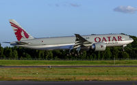 A7-BFC @ ELLX - moments prior touchdown - by Friedrich Becker