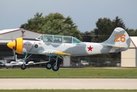 N426YK @ KOSH - YAK-52 - by Mark Pasqualino
