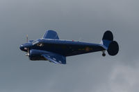 G-BKGM @ EGDX - Beech D.18S Ex HB275 Now KP110 - by Keith Morgan