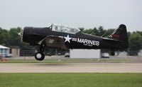 N7296C @ KOSH - North American SNJ-5 - by Mark Pasqualino