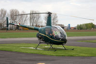 G-DODB @ EGBR - Robinson R22 Beta at The May-hem Fly-In, Breighton Airfield, May 2013. - by Malcolm Clarke