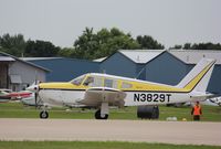 N3829T @ KOSH - Piper PA-28R-180 - by Mark Pasqualino