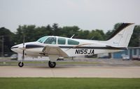 N155JA @ KOSH - Beech B55