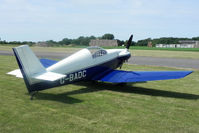 G-BADC @ EGBR - Rollason Beta B2A at The Real Aeroplane Company's Wings & Wheels Fly-In, Breighton Airfield, July 2013. - by Malcolm Clarke