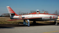 MM53-6845 @ RIV - Republic F-84F Thunderstreak F-84F Diavoli Rossi 1958-59 6° Stormo Ghedi Rivolto - by Giuseppe Boato