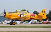 N518WW @ KOSH - North American SNJ-5C - by Mark Pasqualino