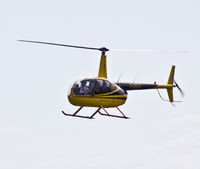 G-OHJV @ EGFH - Frequent visitor Robinson R44 RAVEN from Lashenden/Headcorn Airport Maidstone Kent. - by Derek Flewin