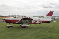 G-CDON @ EGBR - aPiper PA-28-161 Cherokee Warrior II at The Summer Madness Fly-In. The Real Aeroplane Company, Breighton Airfield, August 2013. - by Malcolm Clarke