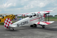 G-CDRU @ EGBR - CASA 1-131E Jungmann at The Real Aeroplane Company's Bucker Fest, Breighton Airfield, July 13 2013. - by Malcolm Clarke