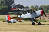 G-BZJV @ EGBR - CASA 1-131E Srs 1000 at The Real Aeroplane Company's Bucker Fest, Breighton Airfield, July 13 2013. - by Malcolm Clarke