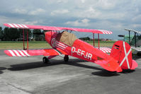 D-EFJR @ EGBR - CASA 1-131E Jungmann at The Real Aeroplane Company's Bucker Fest, Breighton Airfield, July 2013. - by Malcolm Clarke