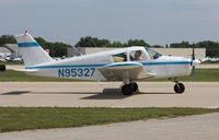 N95327 @ KOSH - Piper PA-28-140 - by Mark Pasqualino