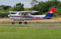 G-BNHJ @ EGFH - Visiting 152 operated by the Pilot Centre at Denham Airport. - by Roger Winser