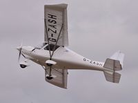G-ZASH @ EGFH - Resident Ikarus C42 operated by Gower Flight Centre. - by Roger Winser