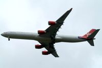 G-VWKD @ EGLL - Airbus A340-642 [706] (Virgin Atlantic) Home~G 21/08/2010. On approach 27R.