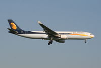 VT-JWR @ EBBR - Flight 9W227 is descending  to RWY 02
