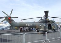 T-324 @ LFPB - Aerospatiale AS.332M-1 Super Puma of the Swiss Air Force at the Aerosalon 2013, Paris - by Ingo Warnecke