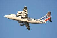EI-RJO @ LFPG - British Aerospace Avro 146-RJ85A, Take off rwy 26R, Roissy Charles De Gaulle Airport (LFPG-CDG) - by Yves-Q
