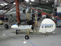 G-WBAT - Helicopter museum, Weston-Super-Mare, England - by Mike Foster