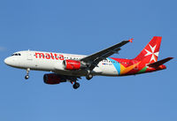 9H-AEN @ LOWW - Air Malta Airbus A-320 - by Andreas Ranner