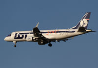 SP-LII @ LOWW - LOT Embraer ERJ-175 600th E-Jet - by Andreas Ranner