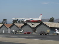 N5443L @ SZP - 1980 Cessna 152, Lycoming O-235 115 Hp, on final Rwy 22 - by Doug Robertson