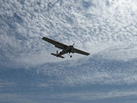 N5443L @ SZP - 1980 Cessna 152, Lycoming O-235 115 Hp, another on final Rwy 22 - by Doug Robertson