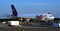 N659FE @ KRIC - Cargo ramp  RIC