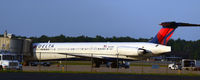 N901DE @ KRIC - At the gate RIC - by Ronald Barker