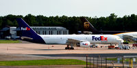 N954FD @ KRIC - Cargo ramp RIC - by Ronald Barker