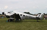 N136JJ @ KOSH - Beech E18S - by Mark Pasqualino