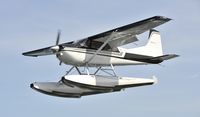 N8383Q @ PALH - Landing at Lake Hood - by Todd Royer