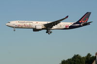 OO-SFN @ EBBR - Flight SN369 is descending to RWY 20
