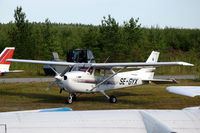 SE-GYX @ ESOE - Cessna F172N parked at Örebro airport, Sweden. - by Henk van Capelle