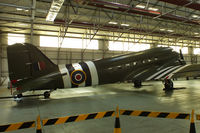 ZA947 @ EGXC - ZA947 painted to represent Dakota FZ692 of No 233 Squadron, around the D-Day period in 1944. The aircraft was named ‘Kwicherbichen’ by her crew - by Chris Hall
