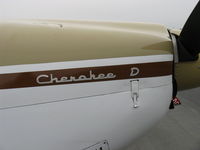 N7814N @ SZP - 1969 Piper PA-28-180 CHEROKEE D, Lycoming O&VO-360 180 Hp, logo - by Doug Robertson
