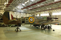 P7350 @ EGXC - P7350 is currently presented as Spitfire Mk 1a N3162 of No 41 Squadron, coded ‘EB-G’, the aircraft flown by the top-scoring Battle of Britain fighter ace Eric Lock on 5 September 1940, when he destroyed 3 enemy aircraft in a single sortie. - by Chris Hall