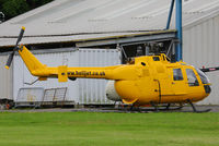 80 39 @ X4CP - ex German Army (Heer) Bo.105M at Leeds Coney Park heliport - by Chris Hall