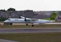YL-BBU @ EFHK - Air Baltic DHC-8 - by Thomas Ranner