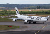 OH-LQG @ EFHK - Finnair A340 - by Thomas Ranner
