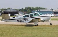 N390HW @ KOSH - Beech V35A