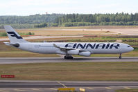 OH-LQF @ EFHK - Finnair A340