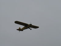 N33112 @ SZP - 1940 Piper J3C-65 CUB, Continental C90 90 Hp upgrade, takeoff climb Rwy 22 - by Doug Robertson