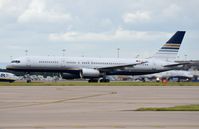 EC-HDS @ EGCC - Privilage Style B752 operating a flight on behalf of Jet2 out of MAN. - by FerryPNL